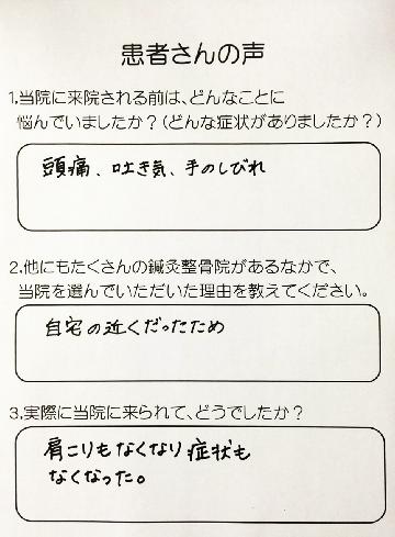 モルフォセラピーの体験者の声